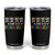 Funny Autism Awareness Dare To Be Yourself Tumbler Cup Dabbing Unicorn TS11 Black Print Your Wear
