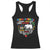 Autism Awareness Racerback Tank Top Non Verbal Doesn't Mean That I Have Nothing To Say Puzzle Bear TS11 Black Print Your Wear