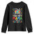 I May Be Non Verbal But My Mama Ain't Remember That Youth Sweatshirt Autism Awareness Mom TS11 Black Print Your Wear