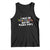 Funny Autism Awareness Mom Tank Top I May Be Non Verbal But My Mama Ain't TS11 Black Print Your Wear