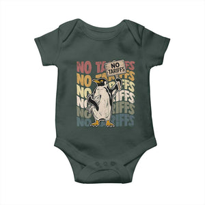 Funny Resist Penguins Baby Onesie No Tariffs On Penguin TS11 Print Your Wear