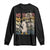 Funny Resist Penguins Long Sleeve Shirt No Tariffs On Penguin TS11 Black Print Your Wear
