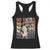 Funny Resist Penguins Racerback Tank Top No Tariffs On Penguin TS11 Black Print Your Wear