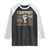 I Support Progressive Liberal Human Rights Raglan Shirt Vintage Hand Fist TS11 Black White Print Your Wear