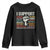 I Support Progressive Liberal Human Rights Youth Sweatshirt Vintage Hand Fist TS11 Black Print Your Wear