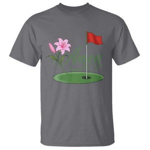 Amen Funny Golf T Shirt Azalea Floral Augusta Georgia for Golfers TS11 Charcoal Print Your Wear
