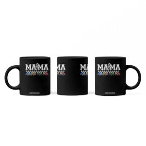 Monster Truck Mama Coffee Mug Funny Truck Mom Checkered Mother's Day TS11 Print Your Wear