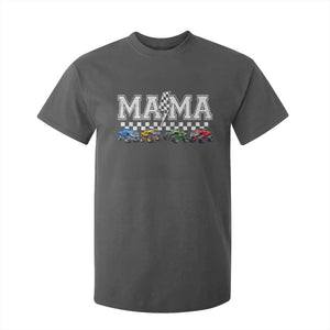 Monster Truck Mama T Shirt For Kid Funny Truck Mom Checkered Mother's Day TS11 Dark Heather Print Your Wear