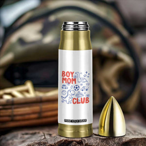 Boy Mom Club Bullet Tumbler Mom Of Boys Dinosaur Kids Toy Doodles TS11 Print Your Wear