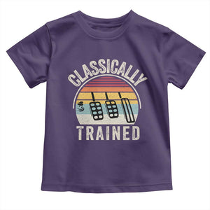 Classically Trained Car Toddler T Shirt Funny Manual Transmission Driver TS11 Purple Print Your Wear