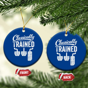 Classically Trained Manual Car Ceramic Ornament Pedals Driving Humor TS11 1pc Blue Print Your Wear