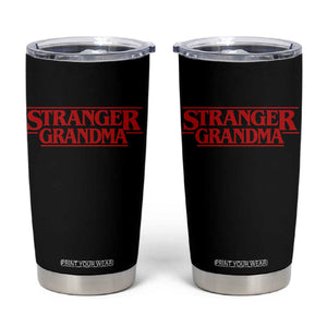 Stranger Grandma Tumbler Cup Funny Grandmother Movie Gift TS11 Black Print Your Wear