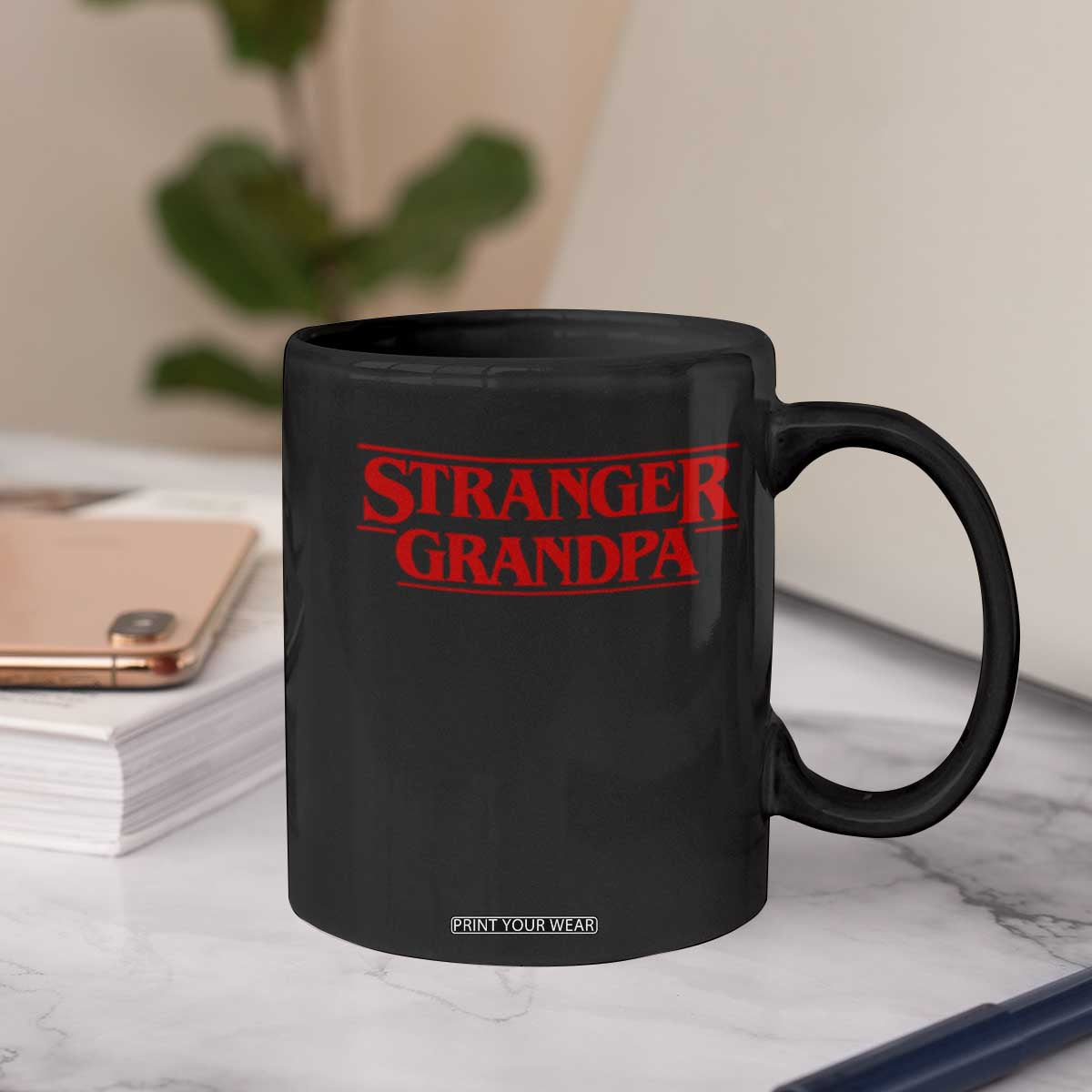 Stranger Grandpa Coffee Mug Funny Grandfather Movie Gift TS11 Print Your Wear