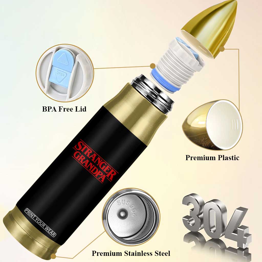 Stranger Grandpa Bullet Tumbler Funny Grandfather Movie Gift TS11 Print Your Wear