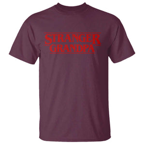 Stranger Grandpa T Shirt Funny Grandfather Movie Gift TS11 Maroon Print Your Wear