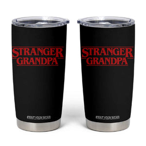 Stranger Grandpa Tumbler Cup Funny Grandfather Movie Gift TS11 Black Print Your Wear