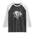 Soccer Lover Raglan Shirt Be A Girl With Goals Football Funny Sayings TS11 Black White Print Your Wear