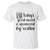 Vodka Lover T Shirt Today's Good Mood Is Sponsored By Vodka TS11 White Print Your Wear
