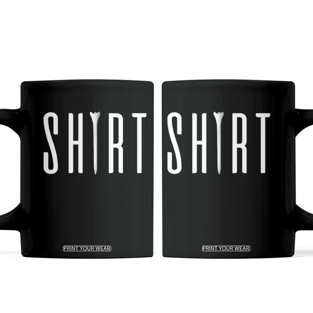 Golf Lover Coffee Mug Funny Tee Shirt Golfing TS11 Black Print Your Wear