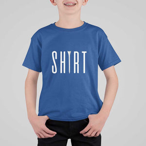 Golf Lover T Shirt For Kid Funny Tee Shirt Golfing TS11 Royal Blue Print Your Wear