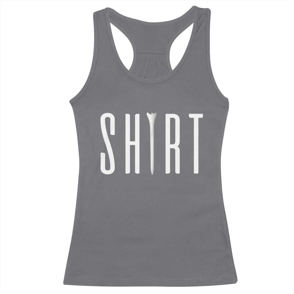 Golf Lover Racerback Tank Top Funny Tee Shirt Golfing TS11 Charcoal Print Your Wear