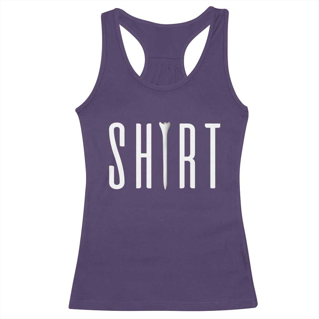 Golf Lover Racerback Tank Top Funny Tee Shirt Golfing TS11 Purple Print Your Wear