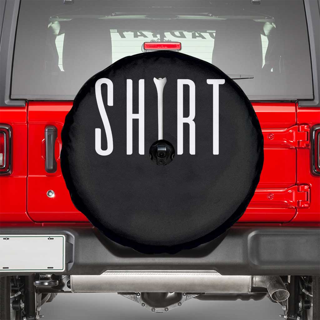 Golf Lover Spare Tire Cover Funny Tee Shirt Golfing TS11 Black Print Your Wear