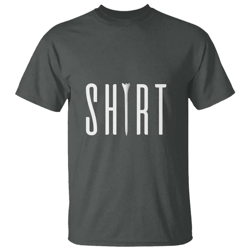 Golf Lover T Shirt Funny Tee Shirt Golfing TS11 Dark Heather Print Your Wear
