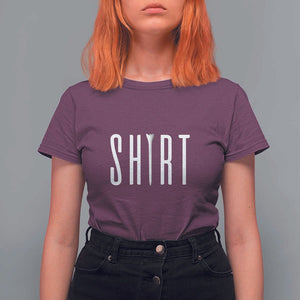Golf Lover T Shirt For Women Funny Tee Shirt Golfing TS11 Maroon Print Your Wear