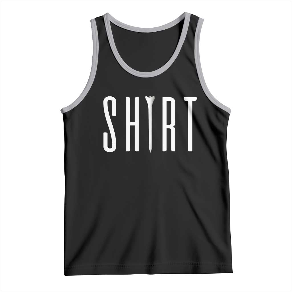 Golf Lover Tank Top Funny Tee Shirt Golfing TS11 Black Athletic Heather Print Your Wear