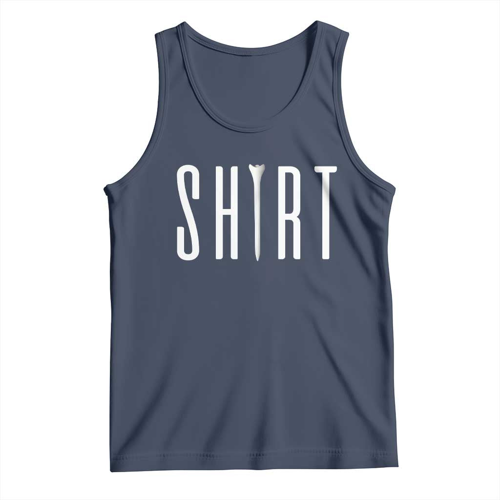 Golf Lover Tank Top Funny Tee Shirt Golfing TS11 Navy Print Your Wear