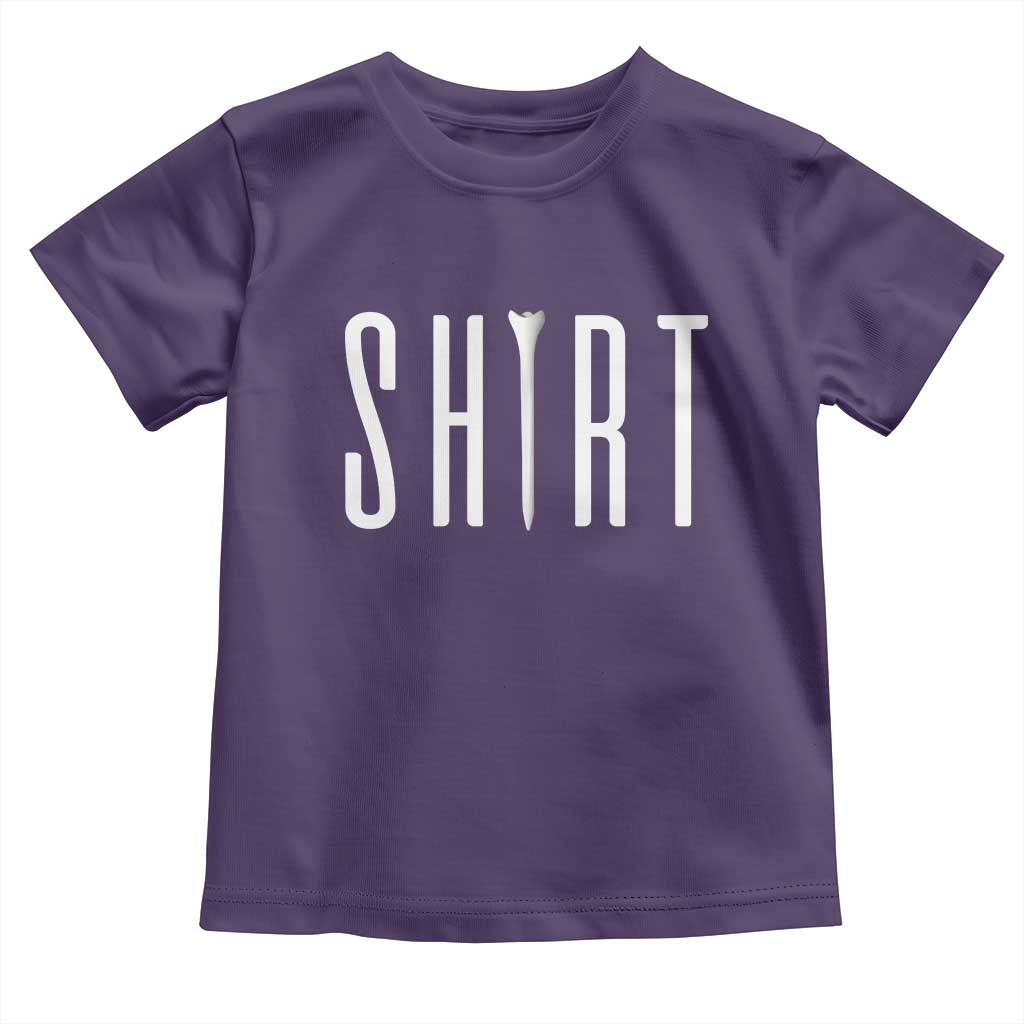 Golf Lover Toddler T Shirt Funny Tee Shirt Golfing TS11 Purple Print Your Wear