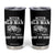 Classic Car Tumbler Cup Never Underestimate An Old Man With A Side By Side Vintage Car TS11 Black Print Your Wear