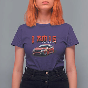 Funny 16th Birthday T Shirt For Women I'm 16 Let's Roll Car Driver 16 Years Old TS11 Purple Print Your Wear