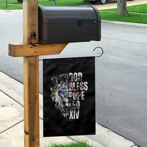 God Bless Pope Leo XIV Garden Flag Lion American Flag TS11 Print Your Wear