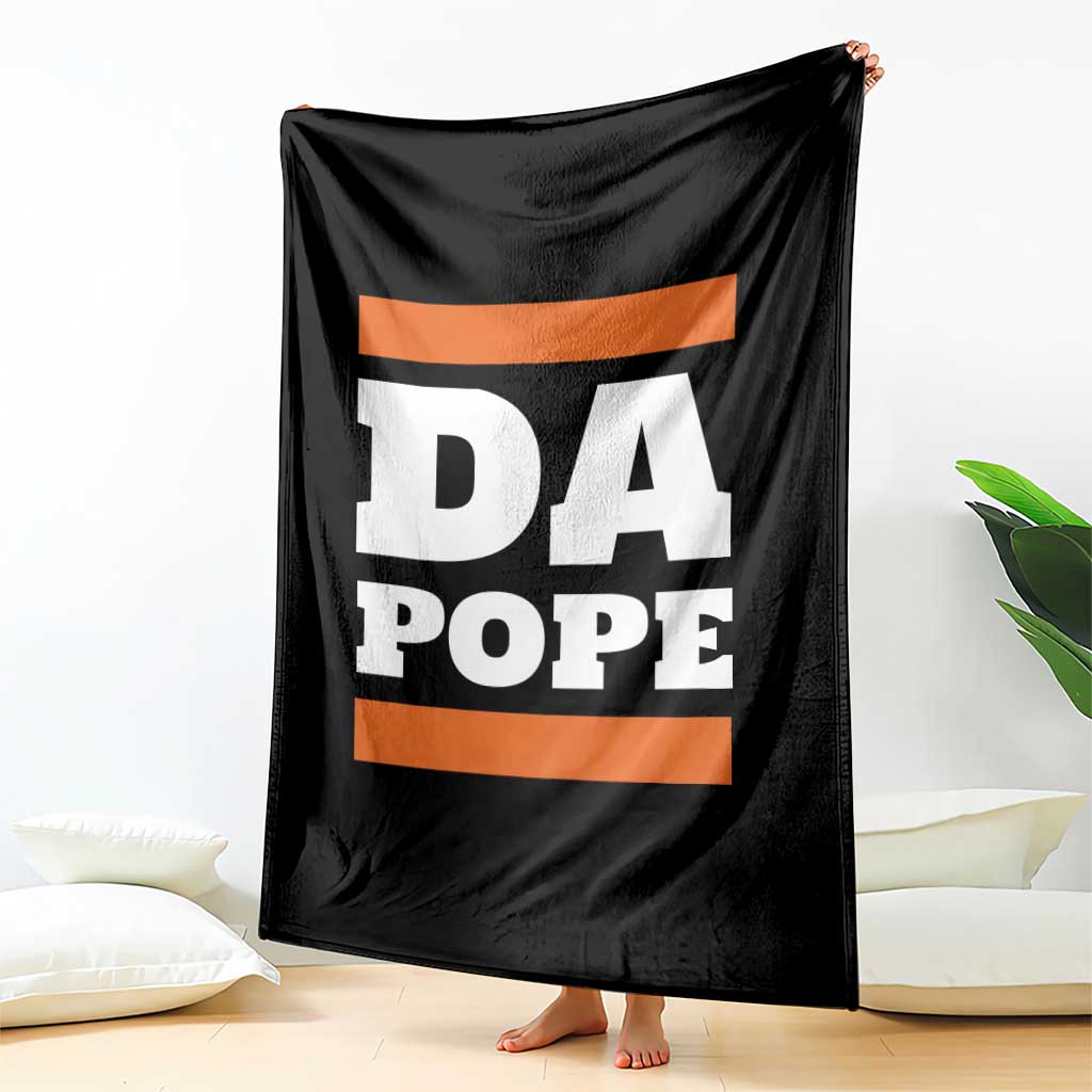 Funny Da Pope From America Chicago Throw Blanket TS11 Print Your Wear