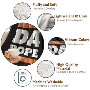 Funny Da Pope From America Chicago Throw Blanket TS11 Print Your Wear