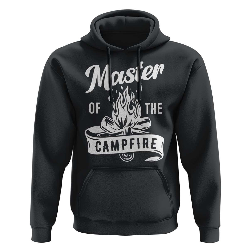 Camping Lover Hoodie Master Of The Campfire Camper Outdoor Activity TS11 Black Print Your Wear