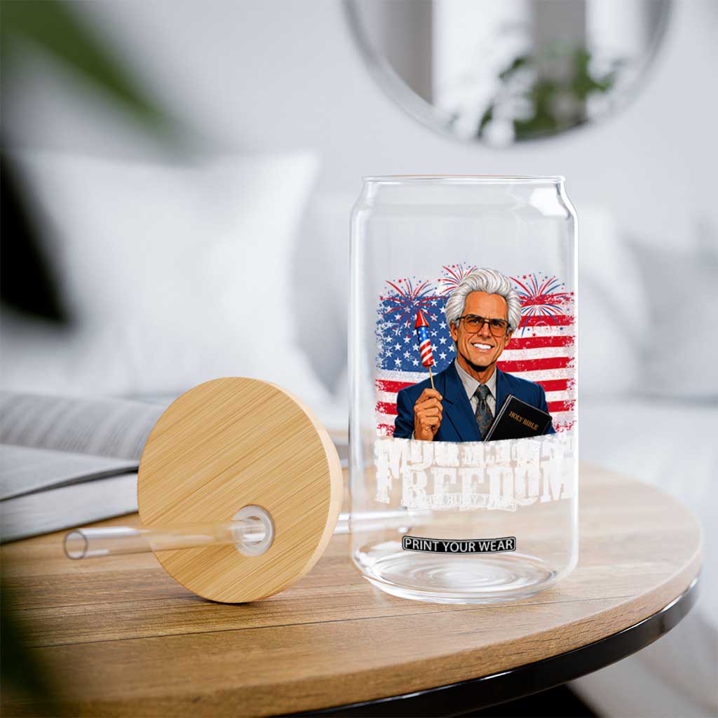 8 Ball 2 Million Dollars And Freedom Glass Can Billy Meme Baby 4th of July