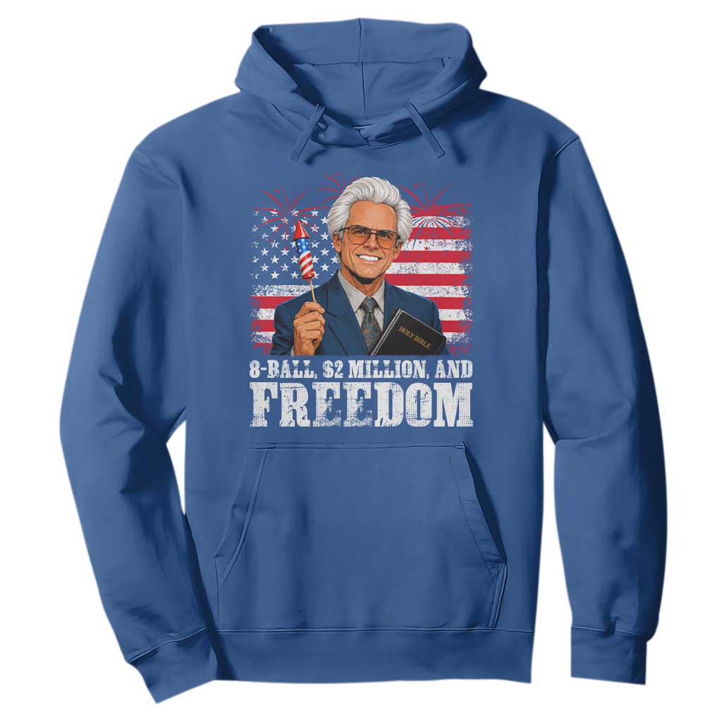 8 Ball 2 Million Dollars And Freedom Hoodie Billy Meme Baby 4th of July