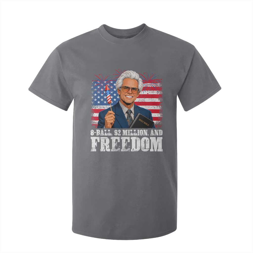 8 Ball 2 Million Dollars And Freedom T Shirt For Kid Billy Meme Baby 4th of July