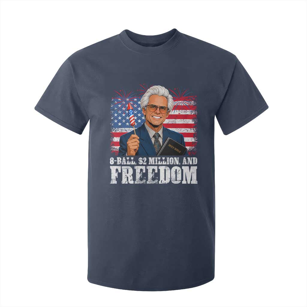 8 Ball 2 Million Dollars And Freedom T Shirt For Kid Billy Meme Baby 4th of July