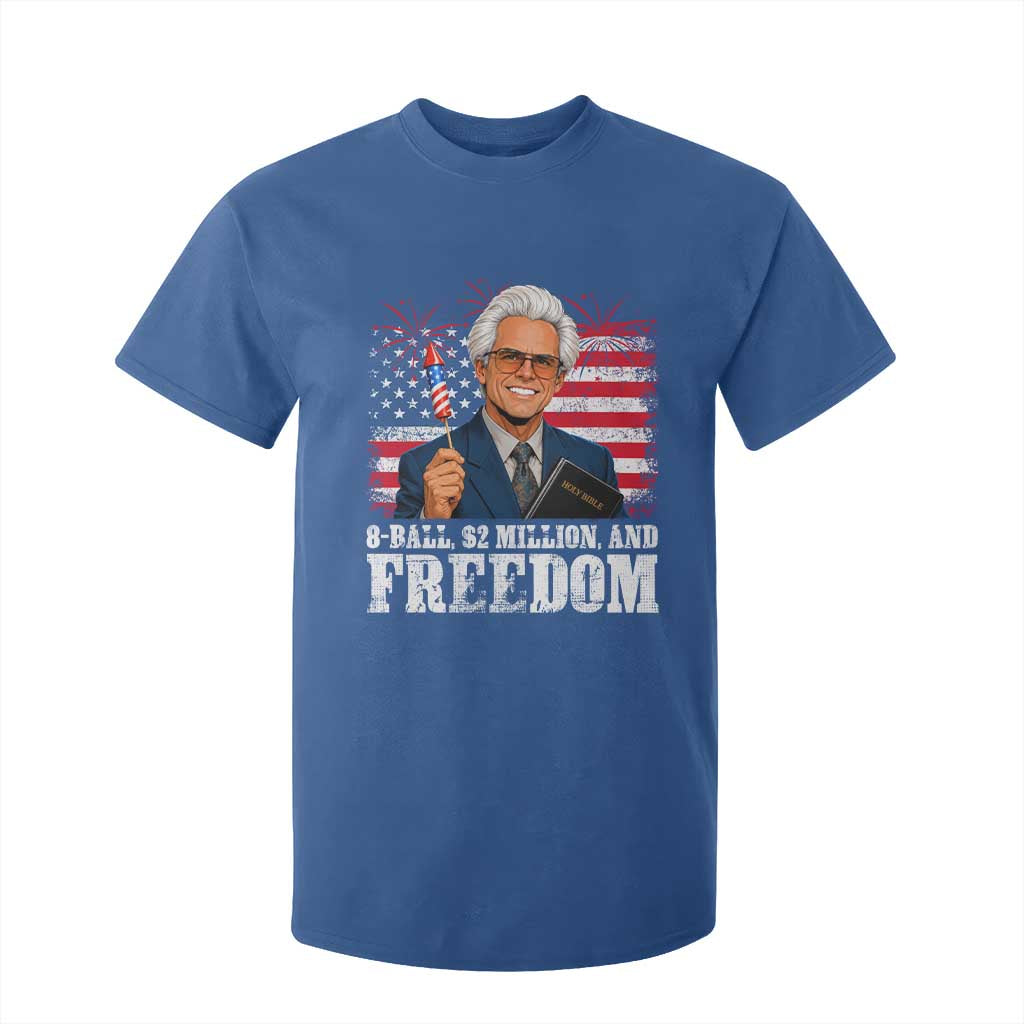 8 Ball 2 Million Dollars And Freedom T Shirt For Kid Billy Meme Baby 4th of July