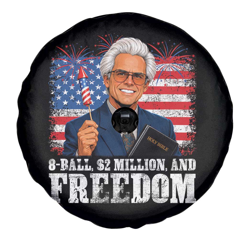 8 Ball 2 Million Dollars And Freedom Spare Tire Cover Billy Meme Baby 4th of July