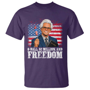 8 Ball 2 Million Dollars And Freedom T Shirt Billy Meme Baby 4th of July
