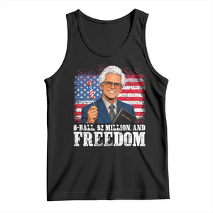 8 Ball 2 Million Dollars And Freedom Tank Top Billy Meme Baby 4th of July
