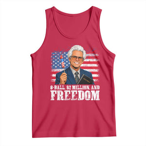 8 Ball 2 Million Dollars And Freedom Tank Top Billy Meme Baby 4th of July