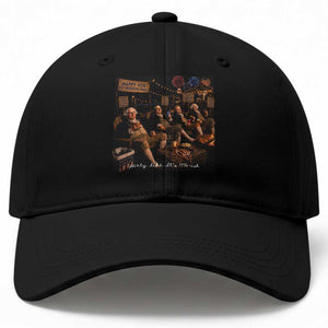 Party Like It Is 1776 Founding Father Baseball Cap Funny 4th of July Meme