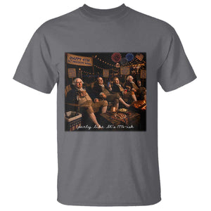 Party Like It Is 1776 Founding Father T Shirt Funny 4th of July Meme