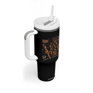 Party Like It Is 1776 Founding Father Tumbler With Handle Funny 4th of July Meme